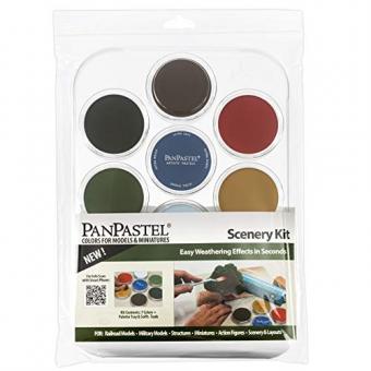 PanPastel Scenery-Set 7er Farb-Set+ Palette+Sofft Tools 