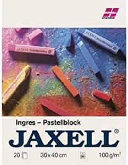JAXELL Ingres-Pastellblock 24x31cm, 100g/m², 20 Blatt 