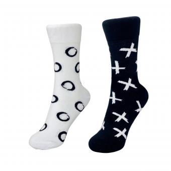 Tic-Tac-Toe Socken Größe 34/40 