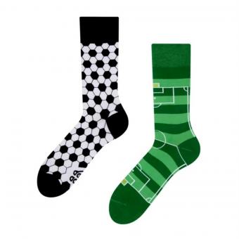 Fußball Socken Größe 40/46, black,white,green 