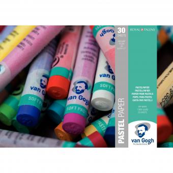 Pastellpapier Block cremefarben 29,7x21cm, 160g/m², 30 Blatt 
