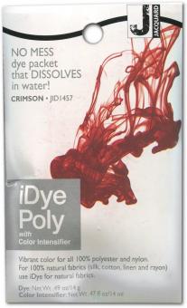 Jacquard iDye Poly Stofffarbe, 14g Crimson 