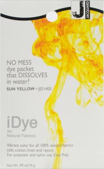 Jacquard iDye Direkt Stofffarbe, 14g Sun Yellow 