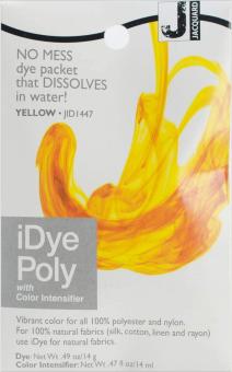 Jacquard iDye Direkt Stofffarbe, 14g Yellow 