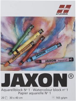 JAXON Aquarellblock 30x40cm, 165g/m², 20 Blatt 