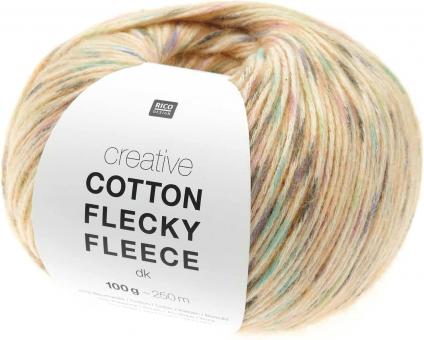 Creative Cotton Flecky  Fleece, Orange 