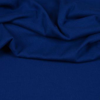 Bündchenstrick 100cm, blau 96% Cotton, 4% Elasthan, 