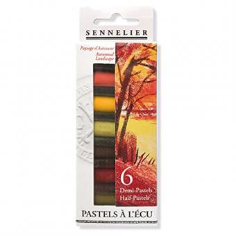 Sennelier 6 1/2 Softpastelle Set Ecu Herbst 