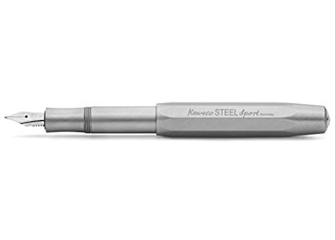 Kaweco STEEL SPORT Füllhalter Edelstahl F 