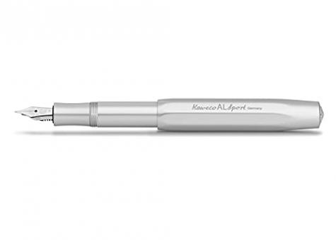 Kaweco AL SPORT Füllhalter silber M 