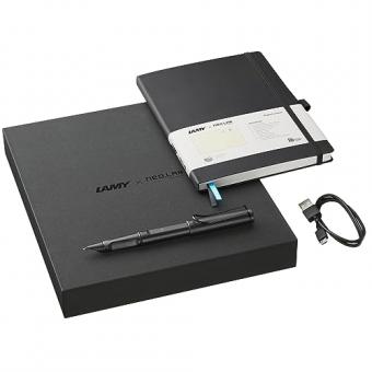 LAMY safari NCode 744 all black + dp Set 