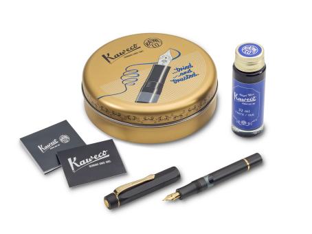 Kaweco PISTON SPORT AL Starter Set, Federbreite B 