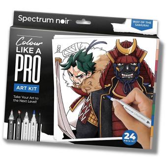 Kreativ Set Illustration Weg des Samurai 