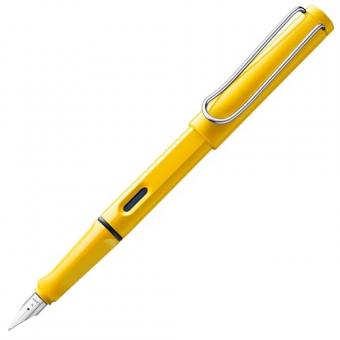 LAMY 018 Füllhalter safari yellow F T10blau 