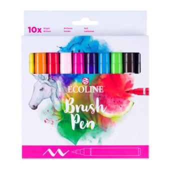 Ecoline Brush Pen, Bright 10 Stk. 