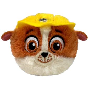 Beanie  Bouncer- Rubble - Paw Patrol ca. 7cm (Plüsch-Springball) 