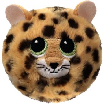 Beanie  Bouncer - Spots Leopard,  ca. 7cm (Plüsch-Springball) 