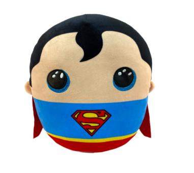 Squishy Beanie - Superman - DC , ca.25cm (Plüschkissen), Klein 