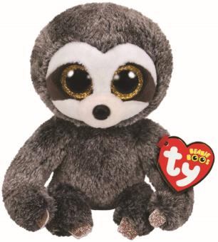 Squishy Beanie Boo Glubschi Faultier Dangler Sloth, klein 18cm 