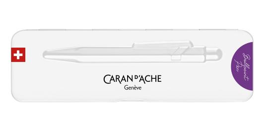 Caran d'Ache Kugelschreiber 849 Colormat-x in der Farbe Violett 