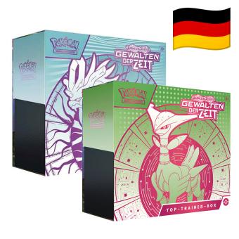 Pokémon Karmesin & Purpur KP05 TTB Gewalten der Zeit Top Trainer Box 