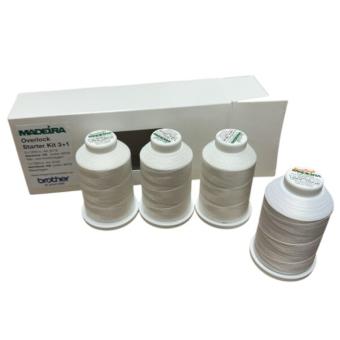 Madeira Overlock Starter Kit 3+1 weiß 