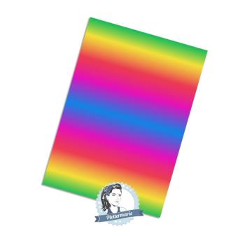 Vinylfolie Fairy Rainbow A4 