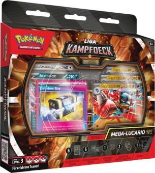 Pokémon SKS Kampfdeck Liga-Kampfdeck Mega-Lucario 