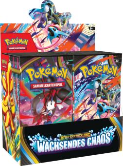 Pokémon ME04 Wachsendes Chaos SKS 36er-Booster Display 