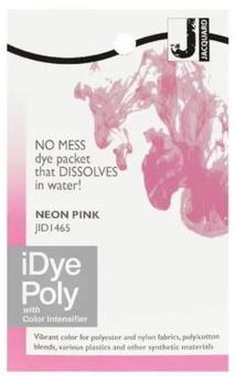 Jacquard iDye Poly Stofffarbe, 14g Neon Pink 