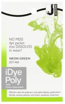 Jacquard iDye Poly Stofffarbe, 14g Neon Grün 