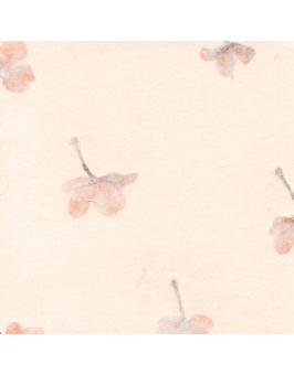 Gampi Papier mit Blumen ca. 120g, 29,7x21cm 