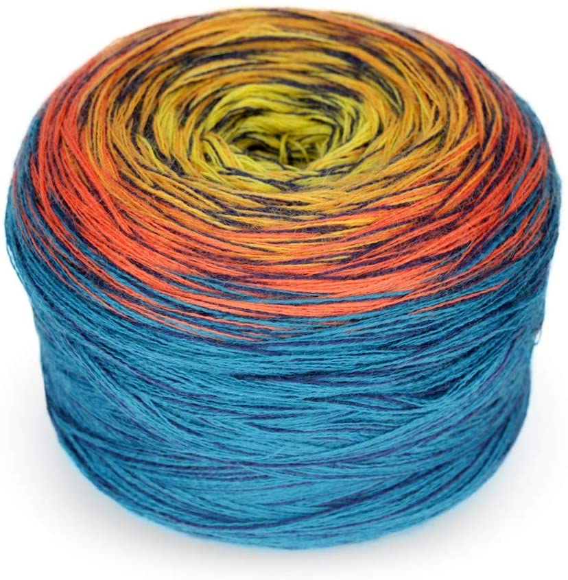 Hobbywelt Kreativshop Regenbogen Merino Mouline Fb 966 Solero 4 Fadige Farbverlauf Basteln Und Nahen